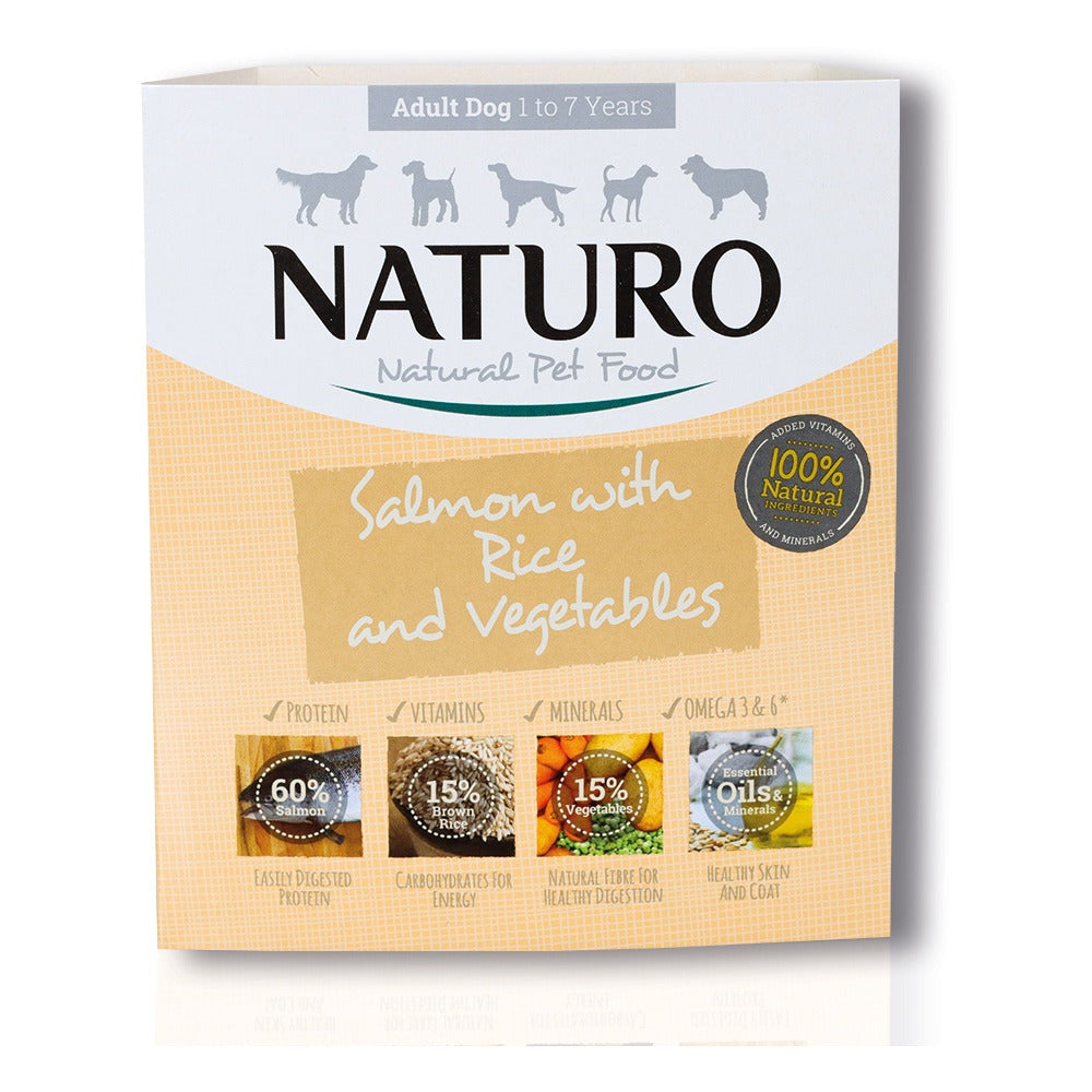 Mackle - Naturo Adult Wet Salmon & Rice 400g