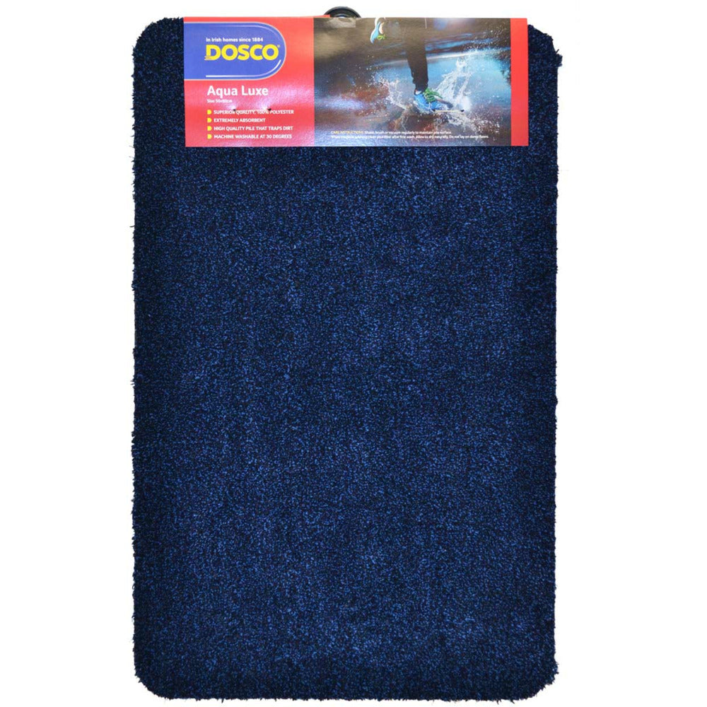 Dosco - Aqualuxe Mat 50cm x 80cm Blue