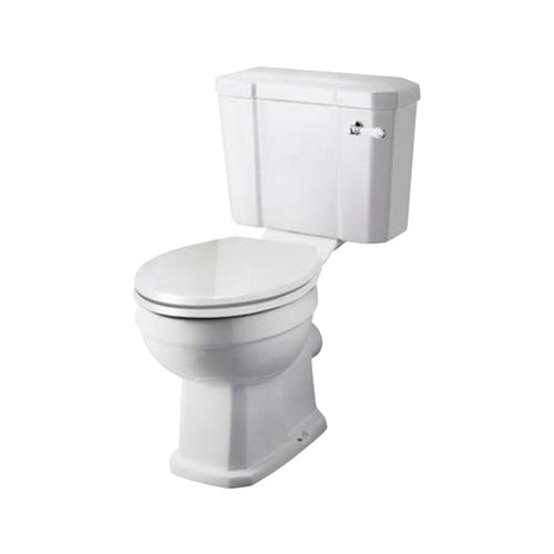 Cashel Close Coupled WC Complete Soft Close Seat & Cover