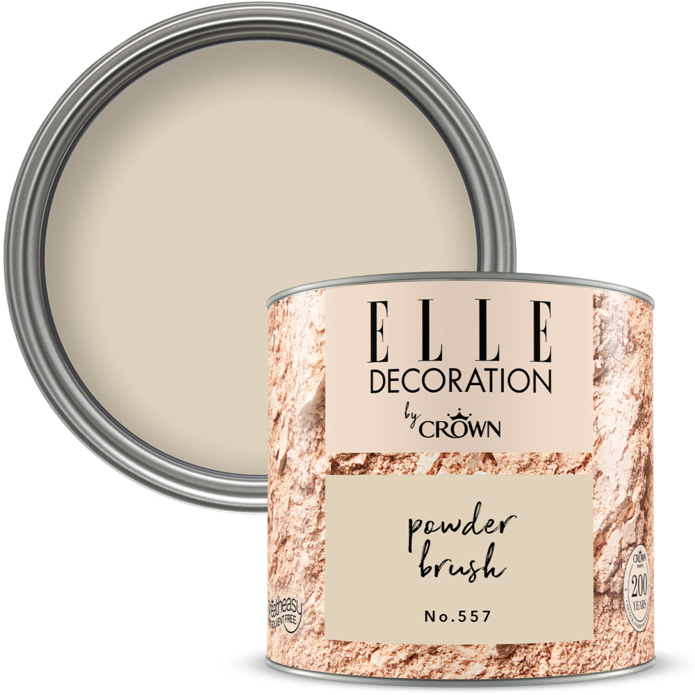 Crown Elle Flat Matt Powder Brush 125ml