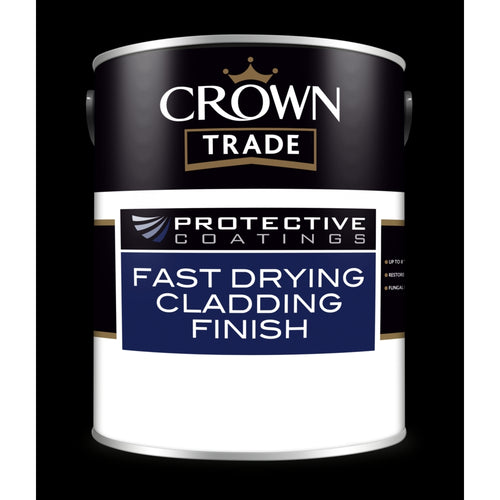 Crown Trade Protective Coating Fast Dry Cladding Base Opal Medium 5L