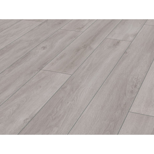 Robusto Plank Premium Oak Grey Laminate Flooring AC5 12mm