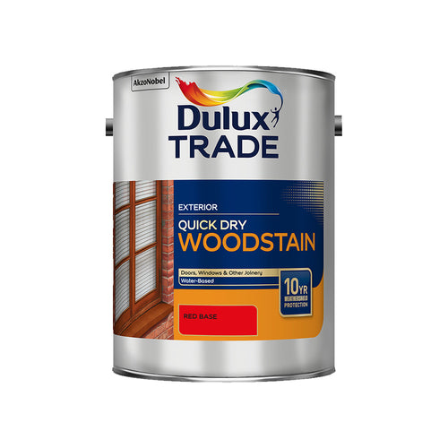 Dulux Trade Quick Dry Woodstain Red Base 5L