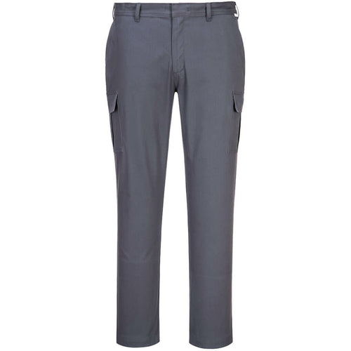 Portwest - Stretch Slim Combat Trouser - Charcoal Grey