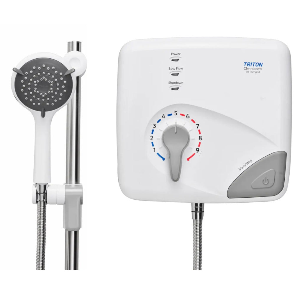 Omnicare SR Pumped Electric Shower