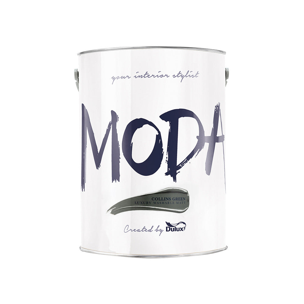 Dulux Moda Matt Collins Green 5L