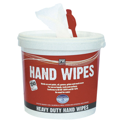 Portwest - Hand Wipes (150 Wipes) - White