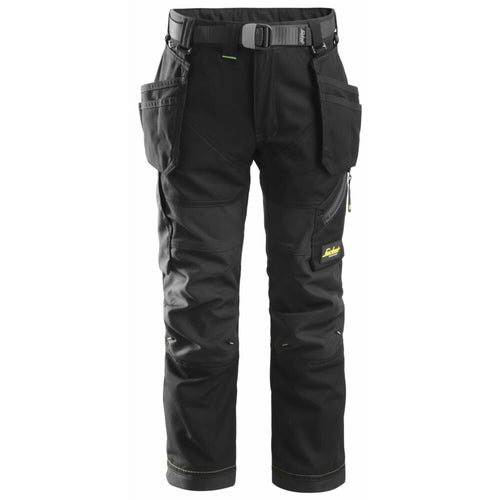 Snickers - FlexiWork, Junior Trousers - Black\\Black