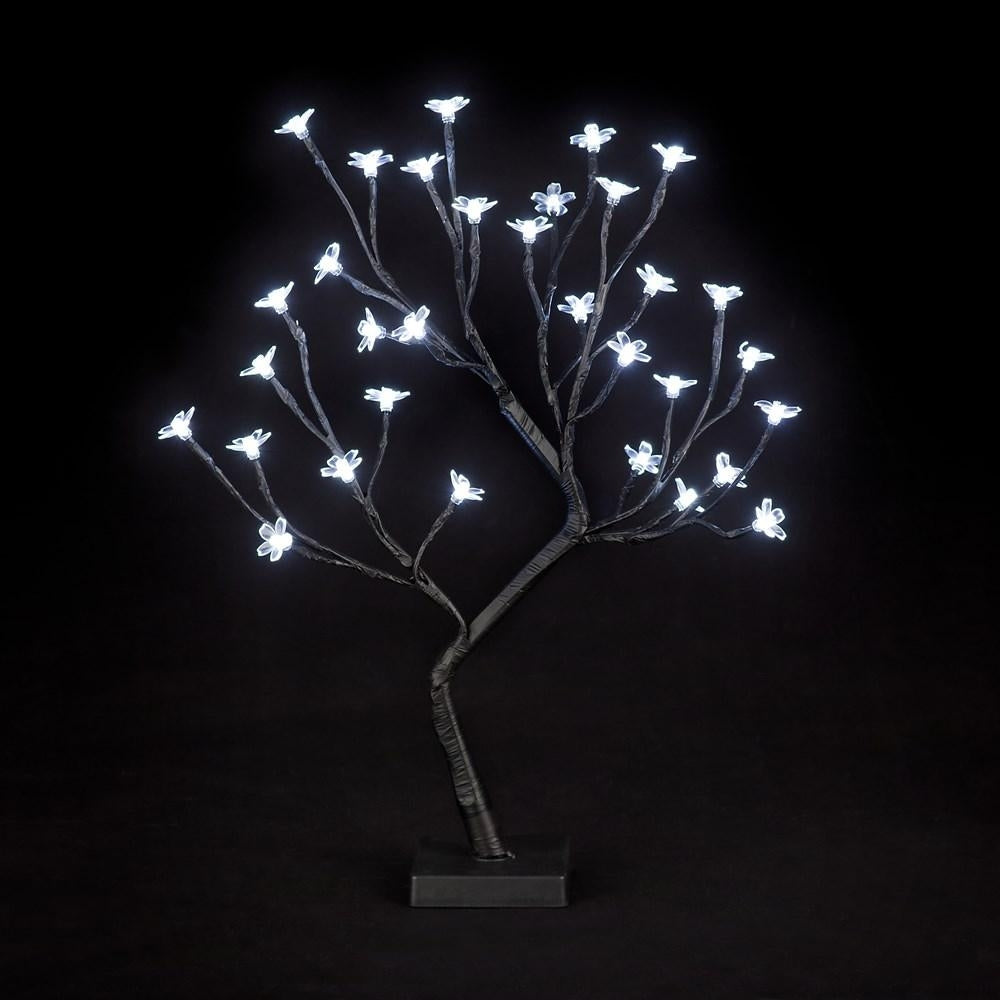 Snowtime - LED Cherry Blossom Tree Ice White - 45cm