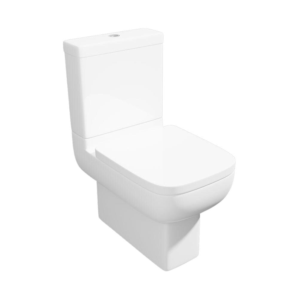 Bathroom Studio Lusso 600 WC-To-Go Complete with Seat & Cover