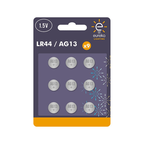 Eureka Lighting - LR44 1.5V Alkaline Battery Blister-9