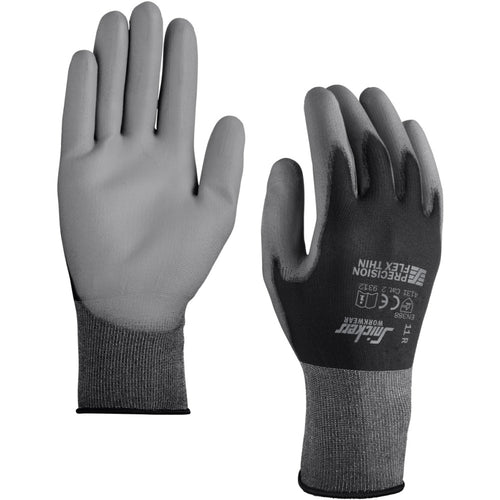 Snickers - Precision Flex Thin Glove, Right - Black