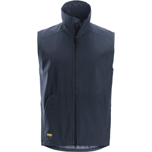 Snickers - AllroundWork, Windproof Soft Shell Vest - Navy