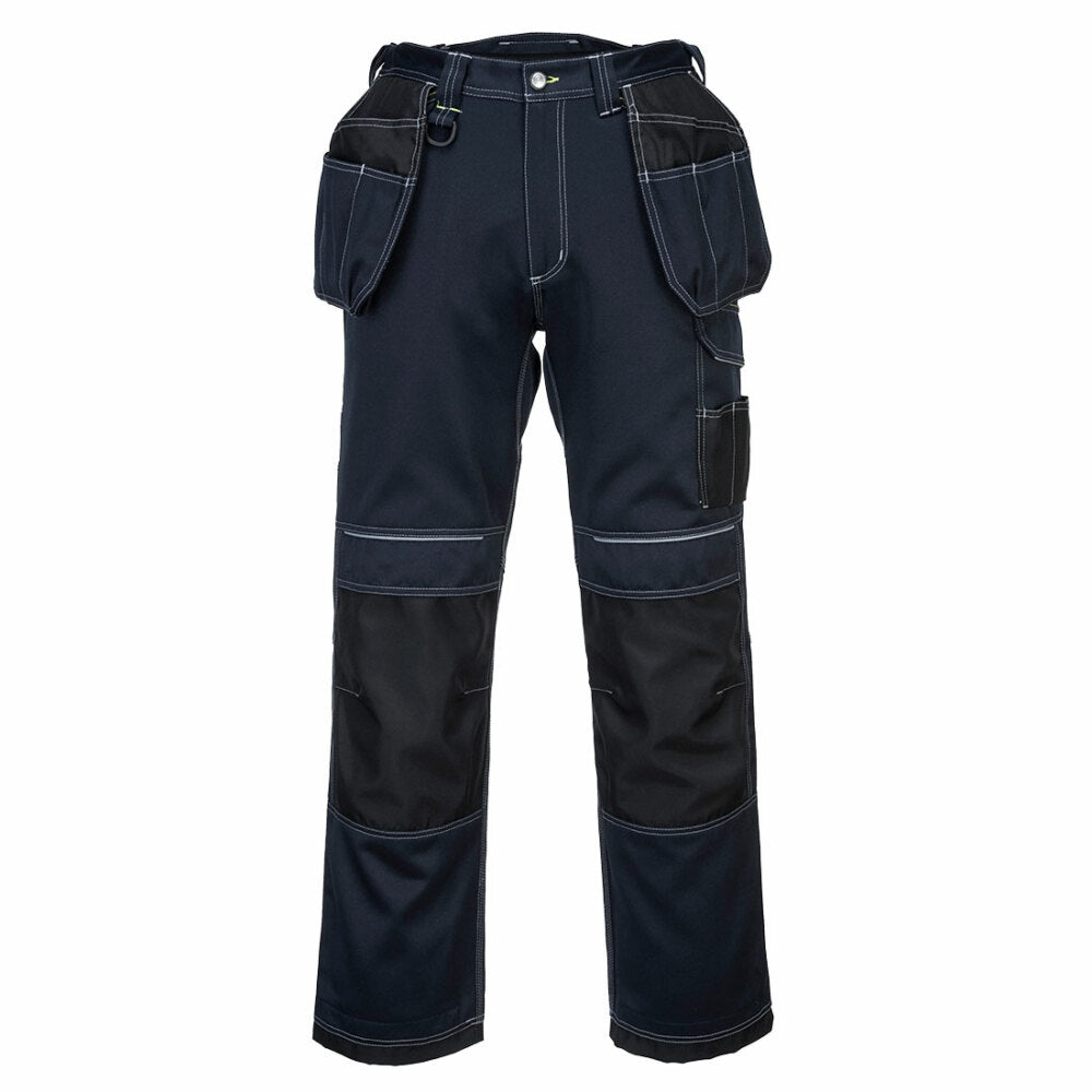 Portwest - PW3 Holster Work Trouser - Navy/Black