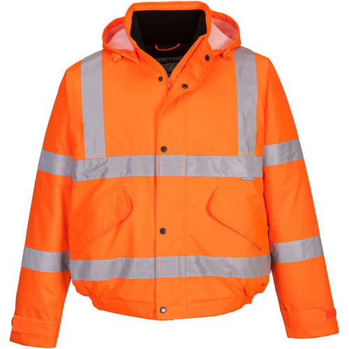 Portwest  - Hi-Vis Bomber Jacket - Orange