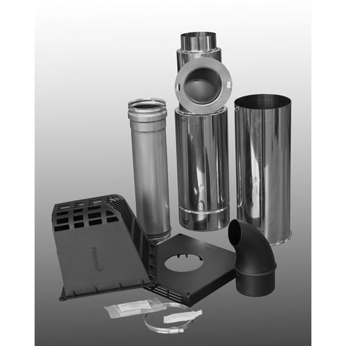 Firebird 5\ Low Level Flue Kit 380mm - 600mm