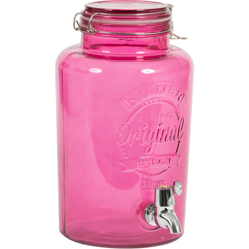 Pink Drinks Dispenser - 5ltr