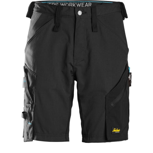 Snickers - LiteWork, 37.5® Work Shorts - Black\\Black