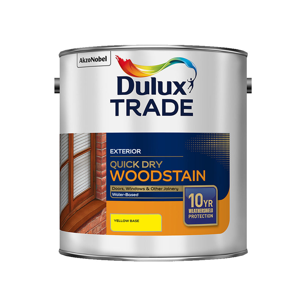 Dulux Trade Quick Dry Woodstain Yellow Base 2.5L