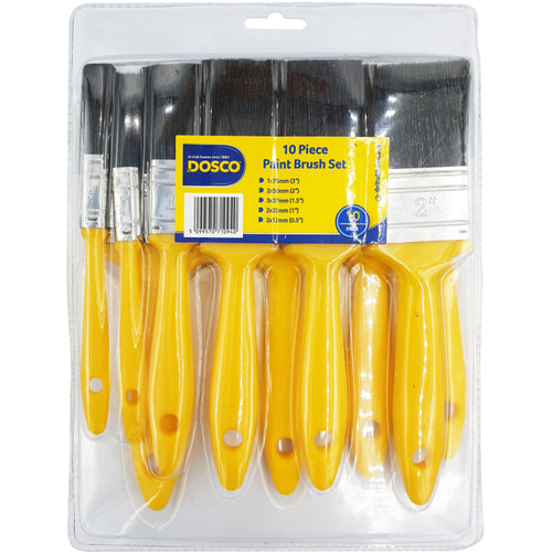 Dosco - Paint Brush Set 10 Piece