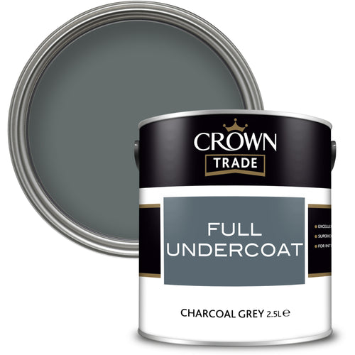 Crown Trade Undercoat Charcoal Grey 2.5L
