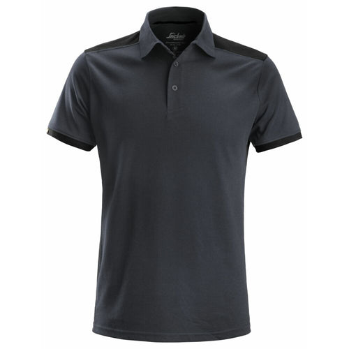 Snickers - AllroundWork, Polo Shirt - Steel grey\\Black