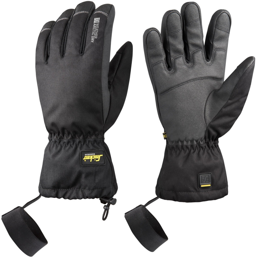 Snickers - Weather Arctic Dry Gloves - Black\\Black