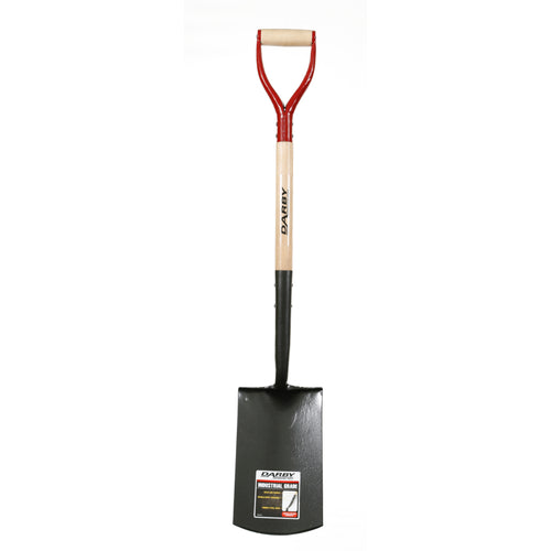 True Temper Darby Forged Digging Spade Large Head Steel D Grip