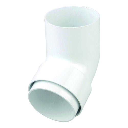 Rainwater RoundLine OsRRL PVC-U Offset Bend - Spigot White 68mm