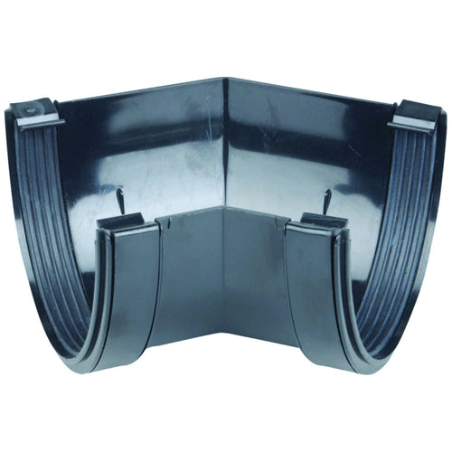 Rainwater DeepLine OsRDL PVC-U Gutter Angle 45° Black 113mm