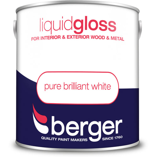 Berger Liquid Gloss Brilliant White 2.5L