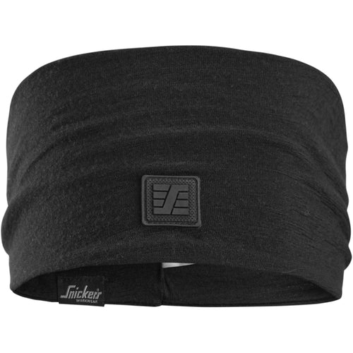 Snickers - Merino Wool Headband - Black