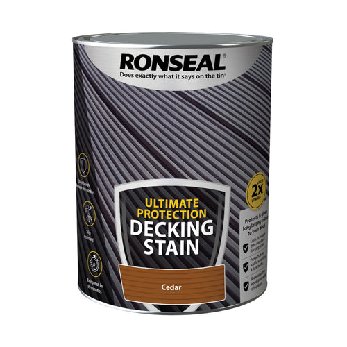 Ronseal Ultimate Protection Decking Stain Cedar 5L