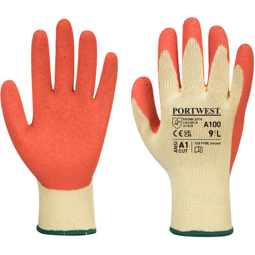 Portwest - Grip Glove - Latex - Orange