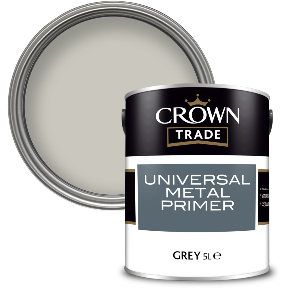 Crown Trade Universal Metal Primer Grey 5L