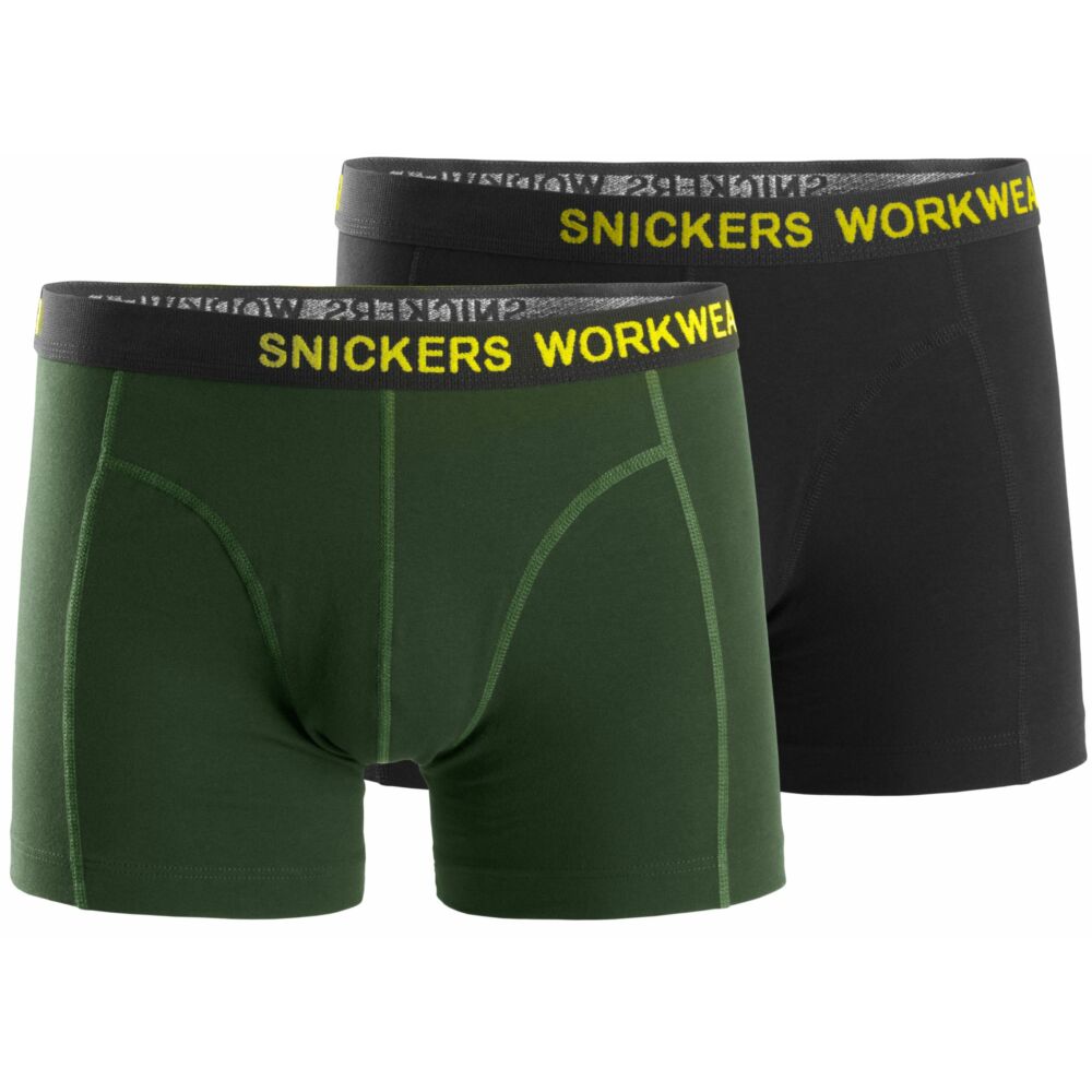 Snickers - 2-pack stretch shorts - Black
