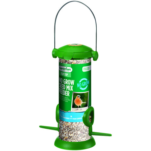 Gardman No Grow Seed  Mix Pre-filled Feeder 270g