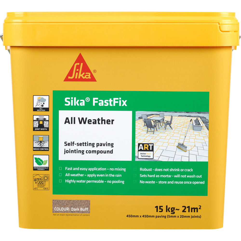 Sika Fastfix All Weather Buff - 15kg