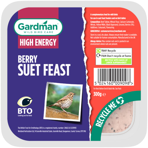 Gardman Berry Suet Feast