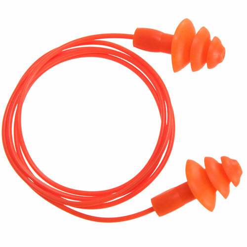 Portwest - Reusable Corded TPR Ear Plugs ( 50 pairs)