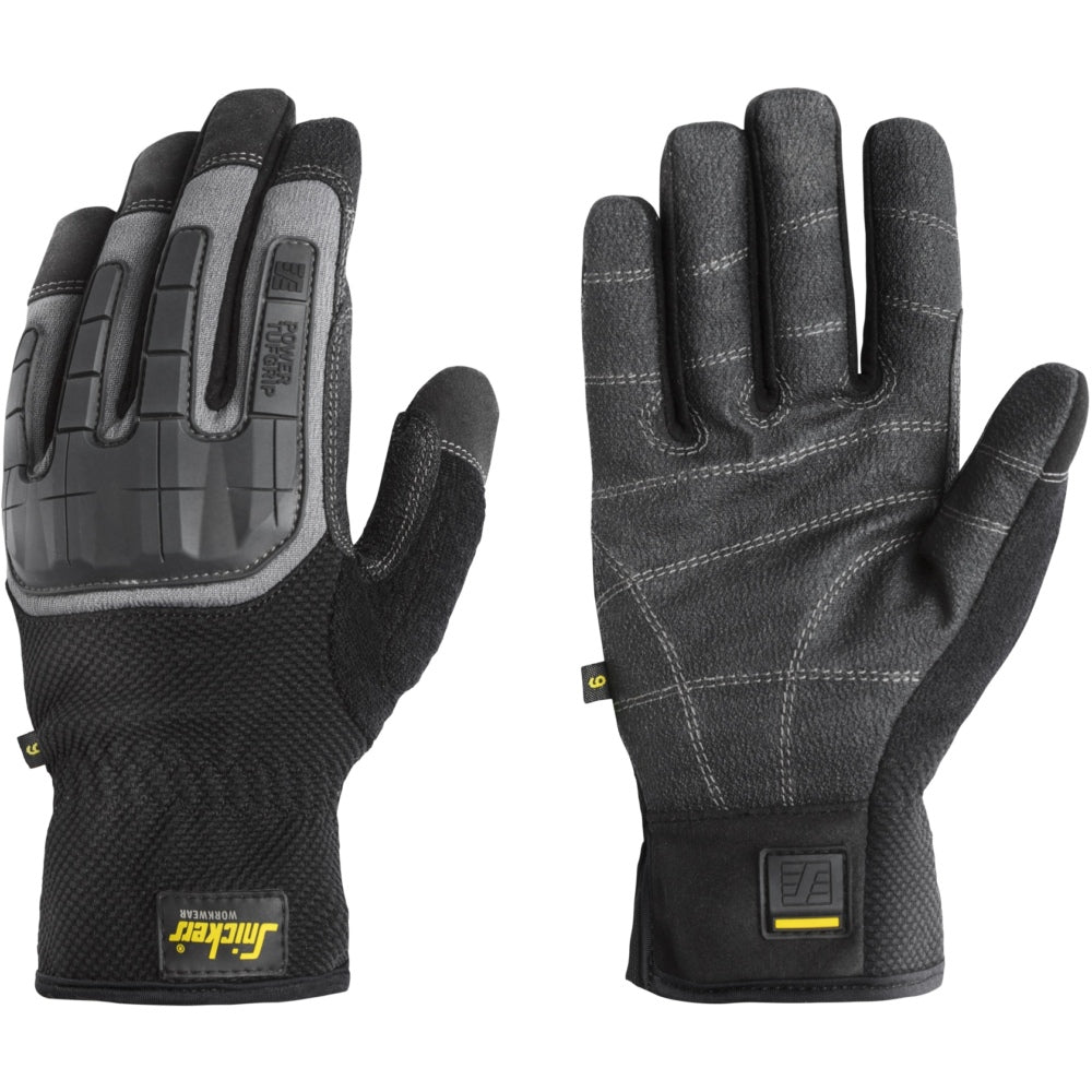 Snickers - Power Tufgrip Gloves - Black