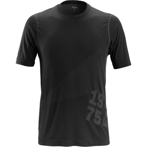 Snickers - FlexiWork, 37.5® Tech Short Sleeve T-Shirt - Black