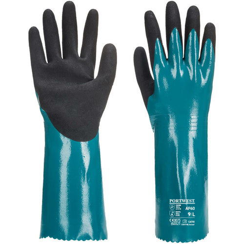 Portwest - Sandy Grip Lite Gauntlet - Blue/Black