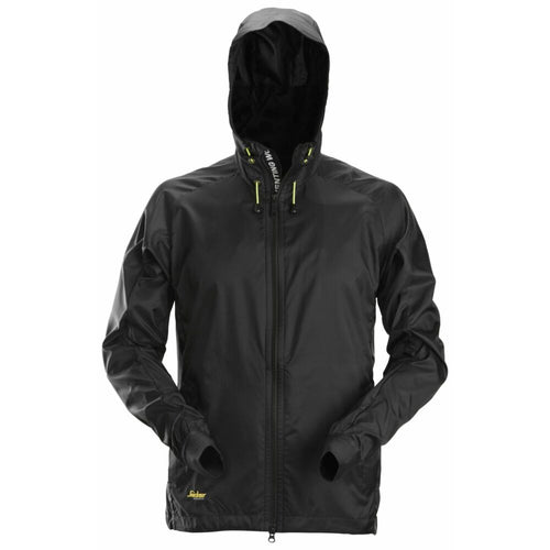 Snickers - LiteWork, Windbreaker Jacket - Black\\Black