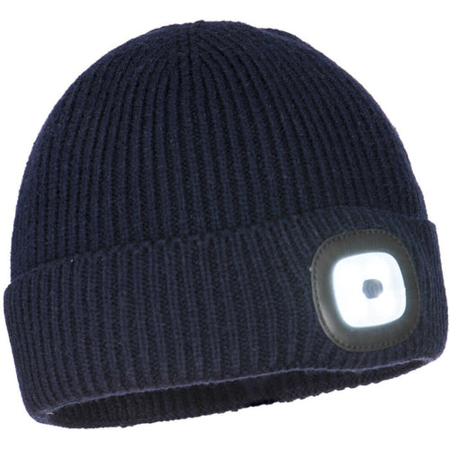 Portwest - Workman's LED Beanie - Navy