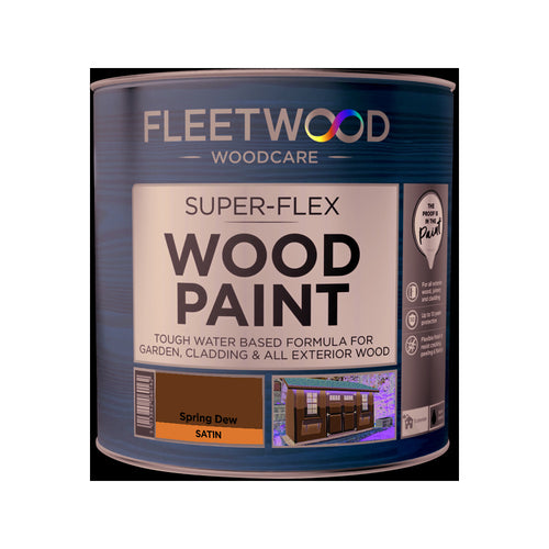 Fleetwood Super-Flex Wood Paint Spring Dew 1L