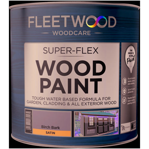 Fleetwood Super-Flex Wood Paint Birch Bark 1L
