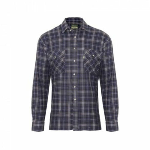 Champion Kilbeggan Cotton Long-Sleeved Shirt Blue - M