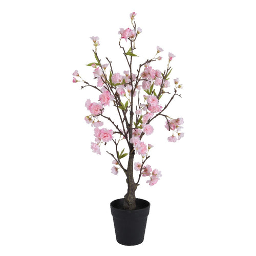 Everlands 80cm Artificial Cherry Blossom Tree - Pink