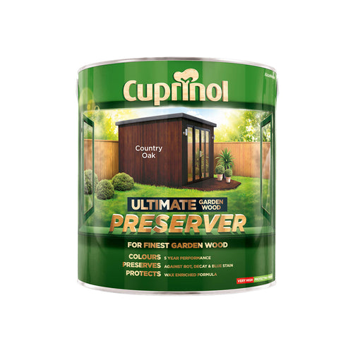 Cuprinol Ultimate Garden Wood Preserver Country Oak 4L